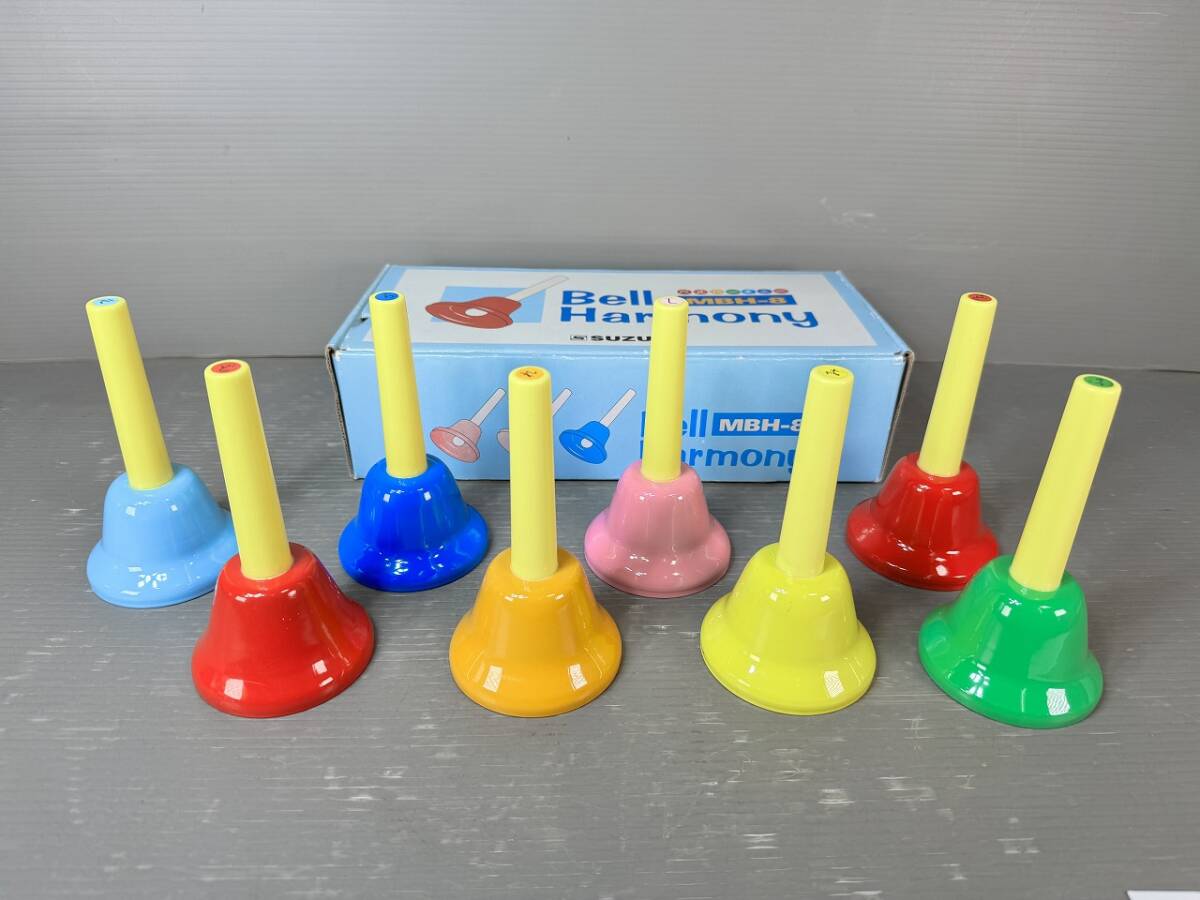 ハンドベル　ベルハーモニー　MBH-8　スズキ　SUZUKI　BELL HARMONY　2個(gè) セット