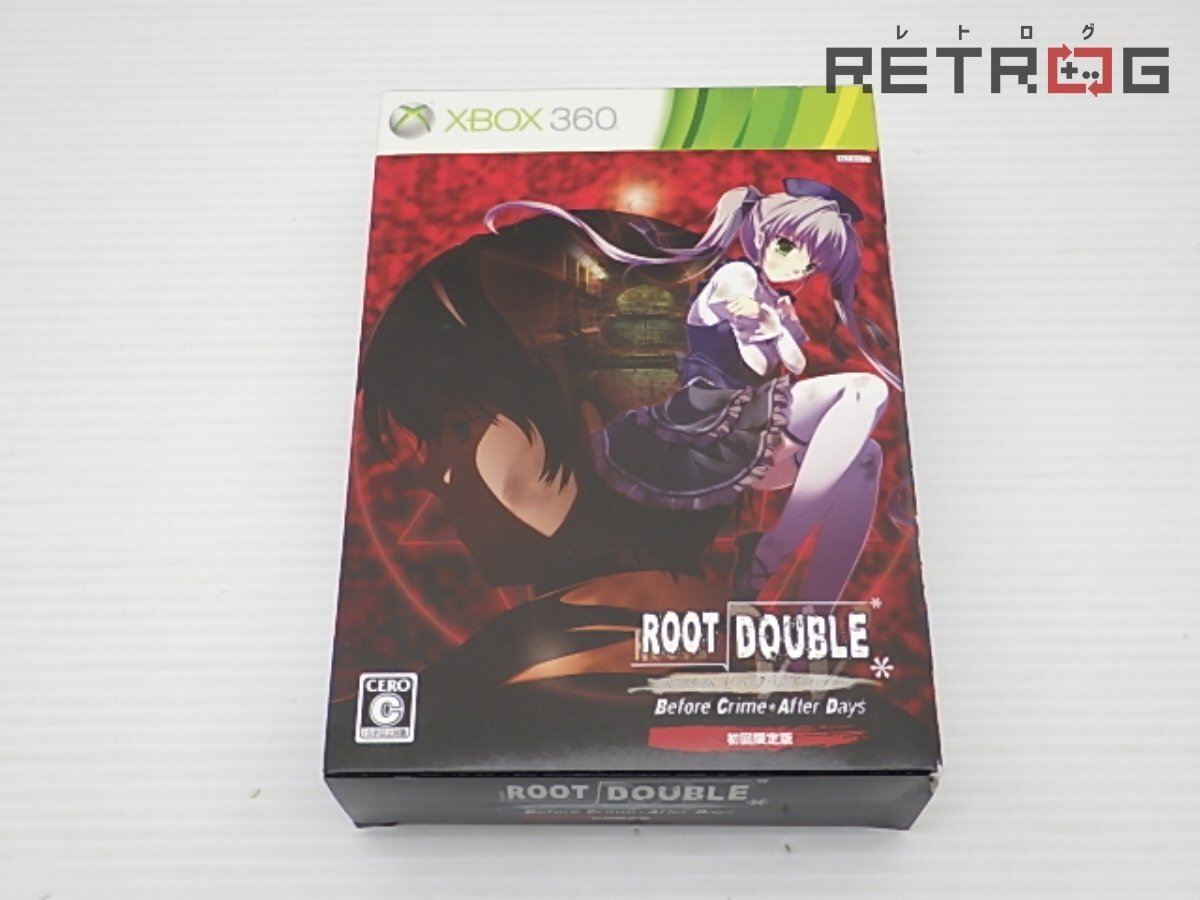 【箱付き】ルートダブル Before Crime After Days 初回限定版 Xbox 360