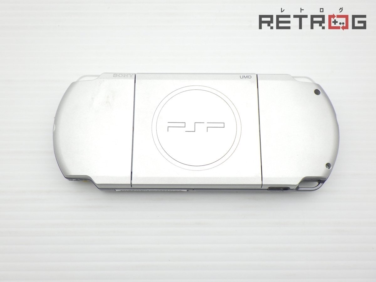 箱付き】【ジャンク】PSP本体（PSP-3000/ミスティックシルバー