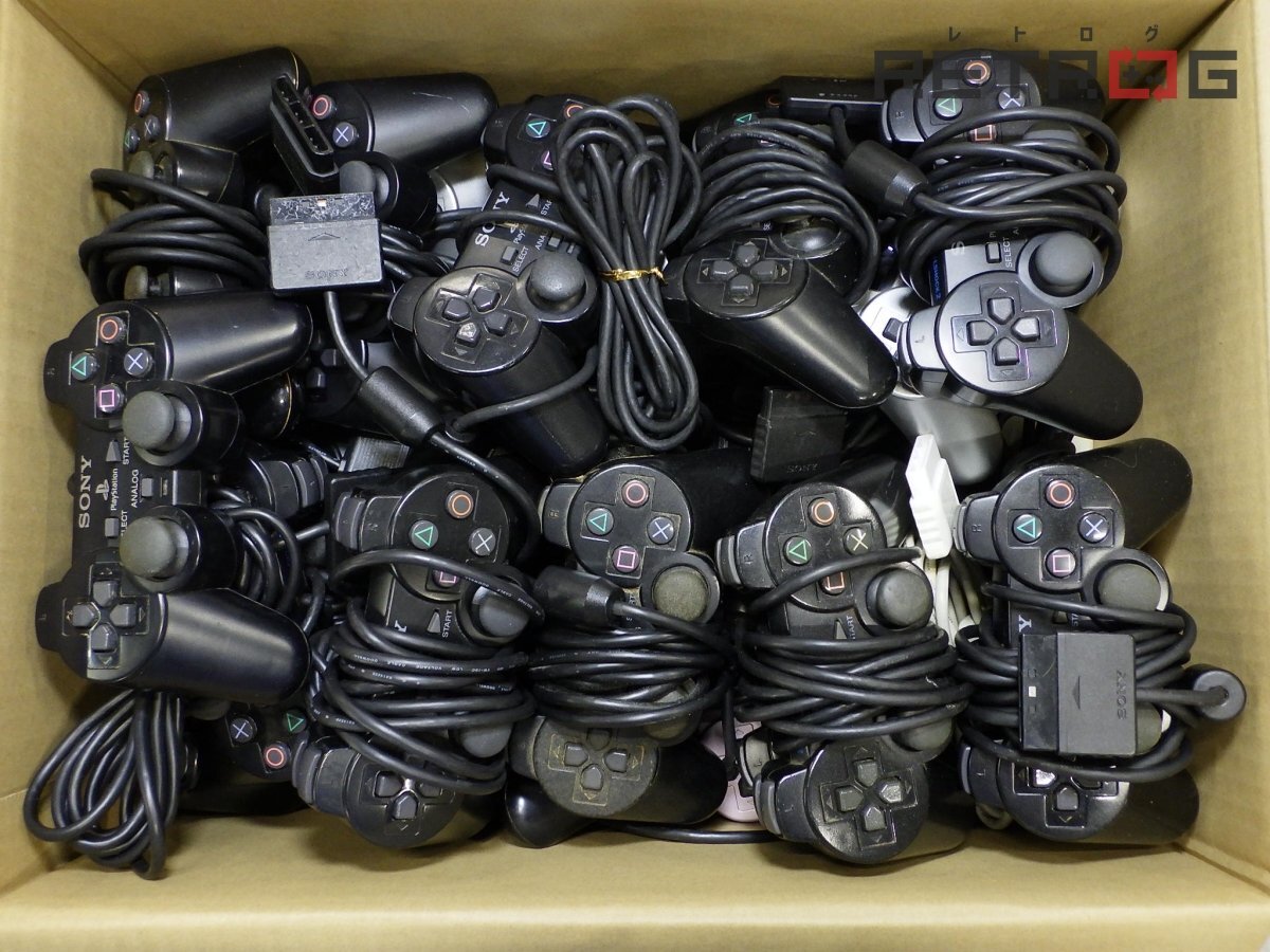 新品即決 ジャンク】PS2 コントローラーセット 25個 PS2(アクセサリ、周辺 ケーブル