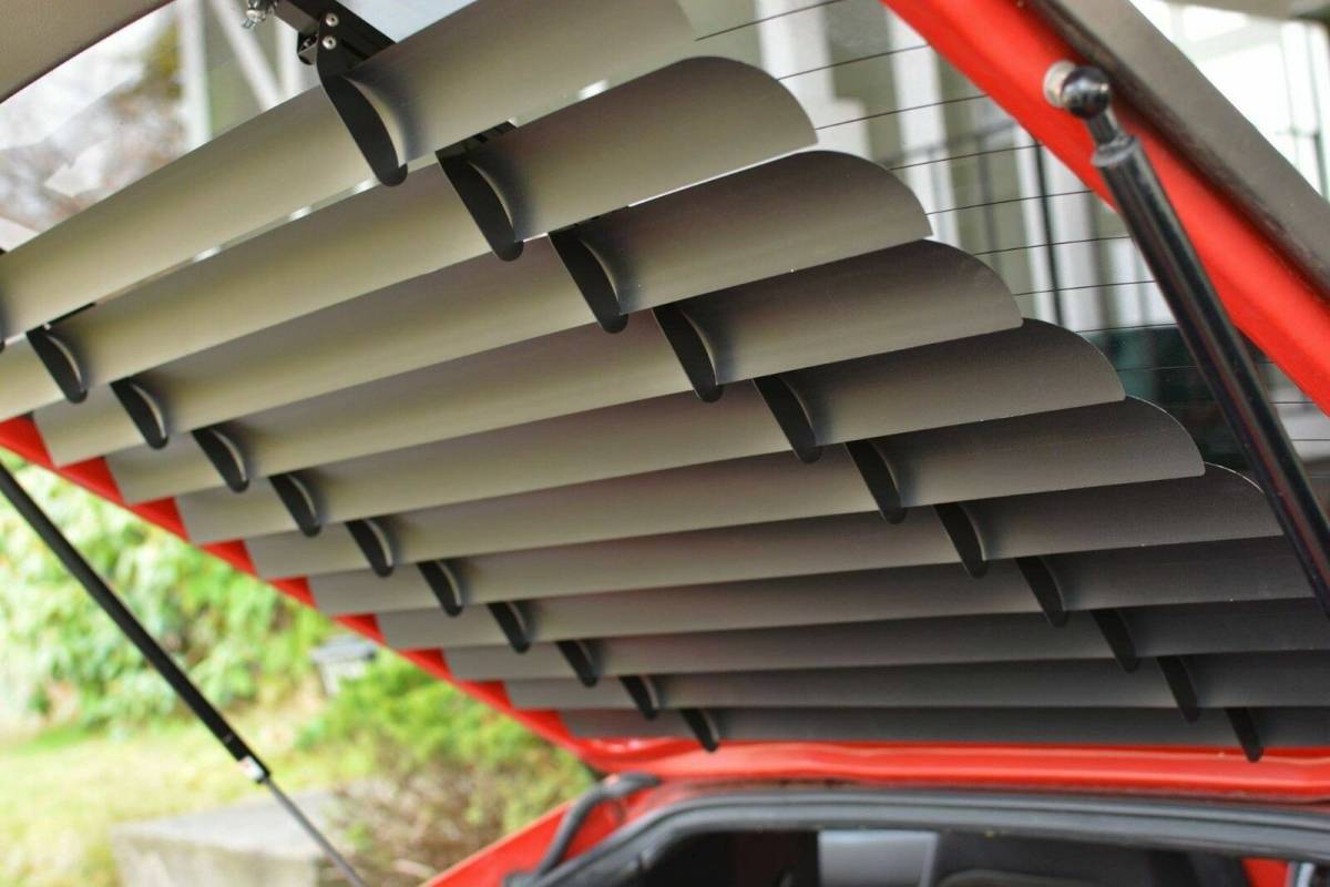 kpsオリジナル リア ベネチアンブラインド 300ZX 日本未発売 北米 日産 フェアレディZ Z31 Z32_画像6