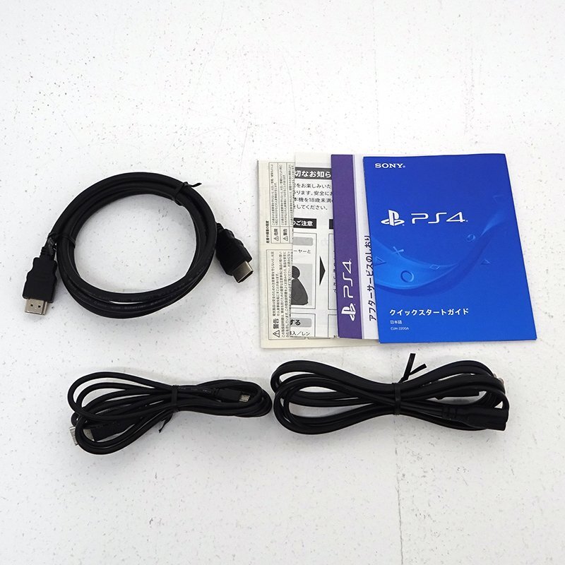 ☆中古☆PlayStation4 本体+ケーブル類+説明書のみ ジェット
