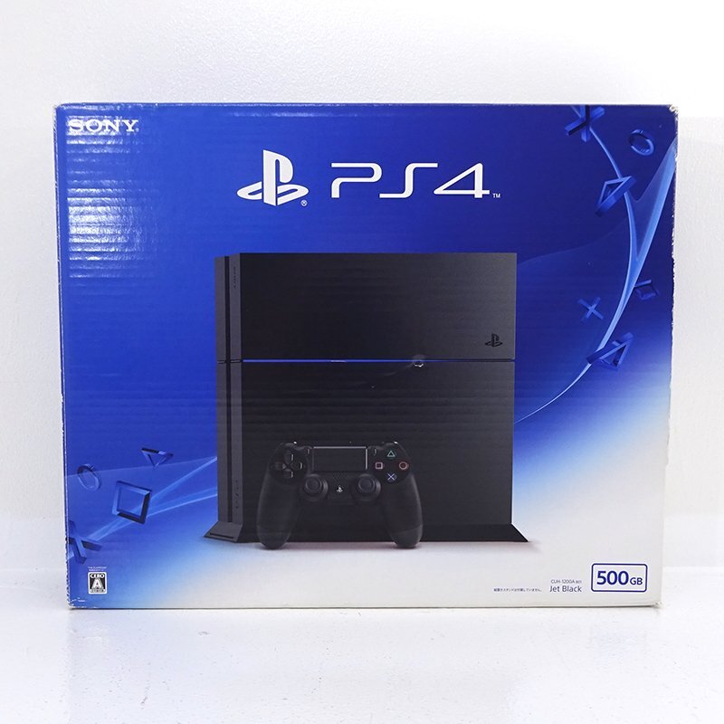 大人 可愛い 服 ☆中古☆PlayStation4 本体 CUH-1200A 500GB ジェット・ブラック PS4本体