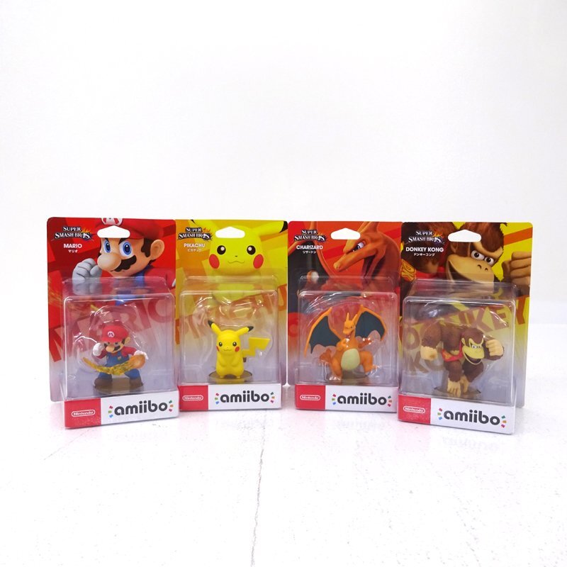 ☆未開封☆amiibo 大乱闘スマッシュブラザーズシリーズ 4点セット 