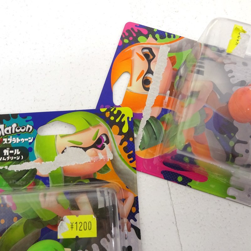 ☆未開封☆amiibo スプラトゥーンシリーズ 計9点セット (ヒメ