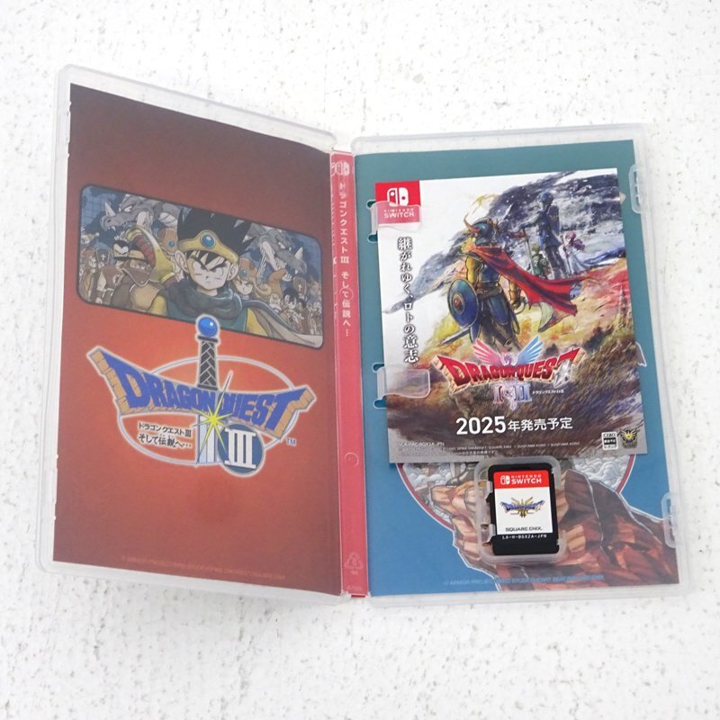☆中古☆Nintendo Switchソフト ドラゴンクエストIII そして伝説