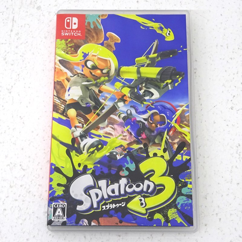 ☆中古☆Nintendo Switchソフト スプラトゥーン3 (スプラ