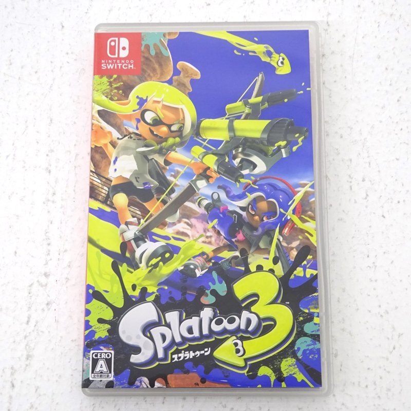 ☆中古☆Nintendo Switchソフト スプラトゥーン3 (スプラ