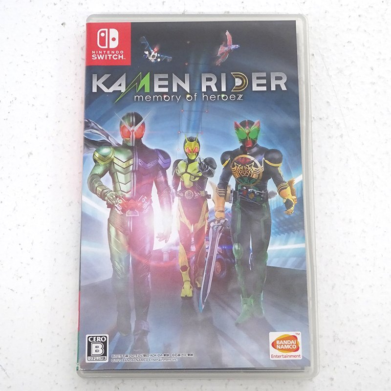 ☆中古☆Nintendo Switchソフト KAMENRIDER memory of heroez