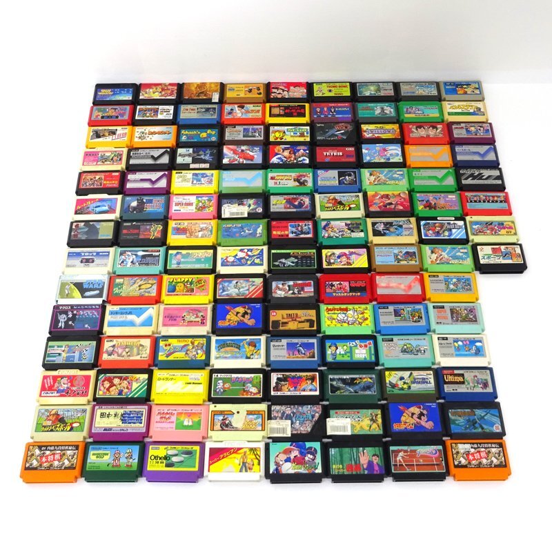 あなたにおすすめの商品 ☆ジャンク☆ファミコン 計120 まとめ売り ソフトのみ FCソフト その他