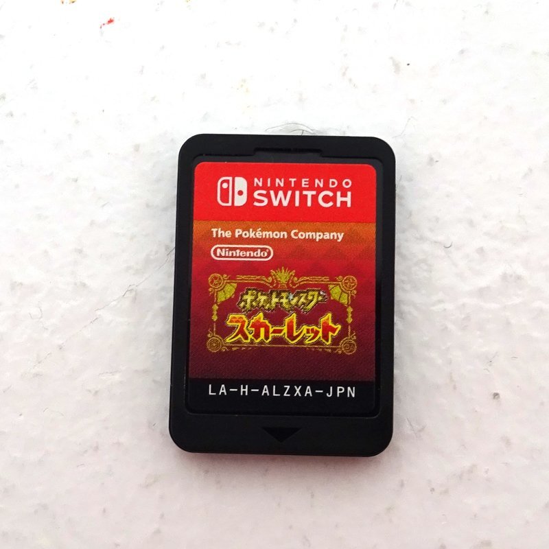 中古】Nintendo Switch ポケットモンスター スカーレット