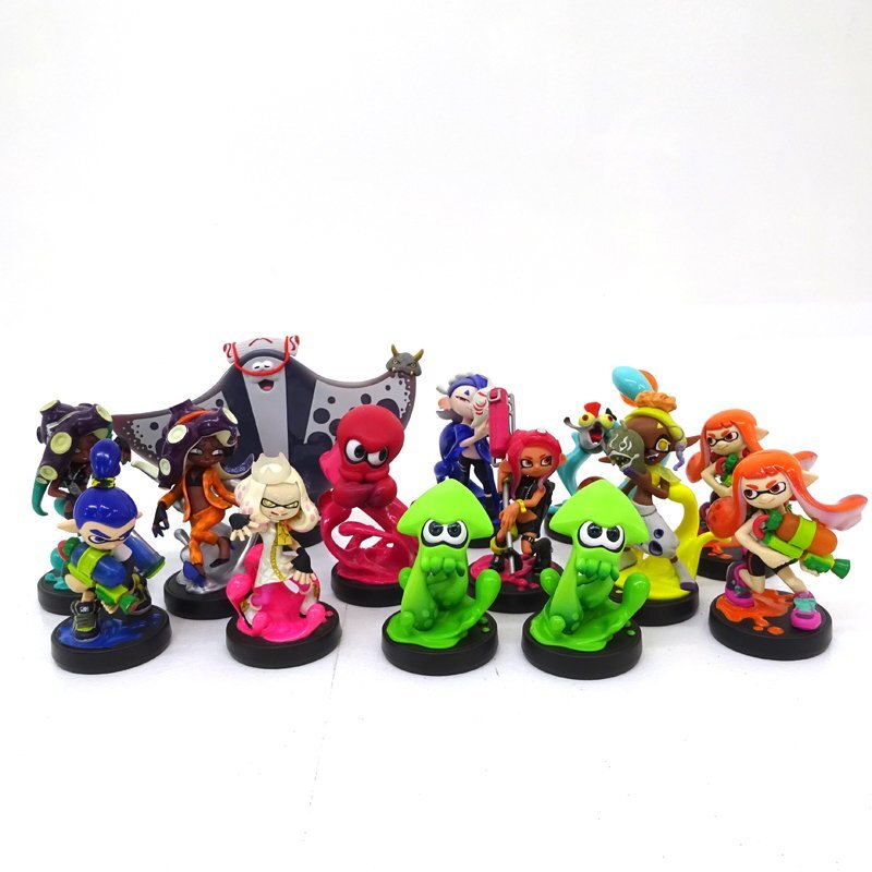 ☆中古☆amiibo スプラトゥーン スプラ まとめ売り 計14点 (ヒメ