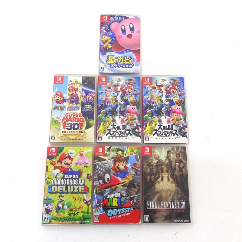☆中古☆Nintendo Switchソフト まとめ売り 計7本 (スマブラ ☆中古☆Nintendo Switchソフト まとめ売り 計7本 (スマブラ