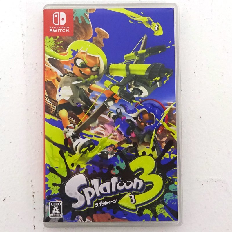 ☆中古☆Nintendo Switchソフト スプラトゥーン3(スイッチソフト
