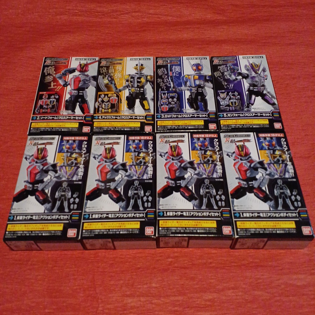 裝動(dòng)　 仮面ライダー電王　全5種　8個(gè)セット　 食玩