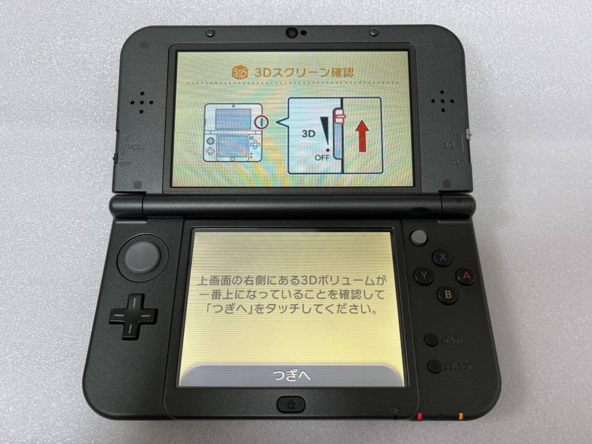 全信頼を寄せる 3DS Nintendo NEW LL 本体のみ 黒 メタリックブラック RED-001 ニンテンドー3DS LL本体