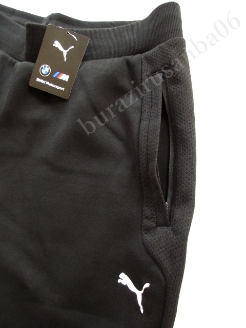 US/M 日本L相當(dāng)◆未使用 定価8,250円 プーマ PUMA×BMW コラボ スウェット ハーフパンツ BMWコレクション モータースポーツ 599523