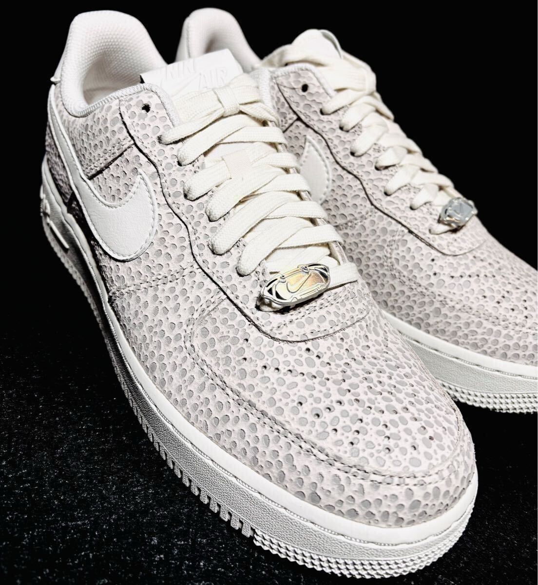 ☆送料込■新品29.0cm■ナイキ エア フォース 1 07 プレミアム サファリ ファントム/セイル/メタリックシルバーNIKE 【定価.18920円】_画像4