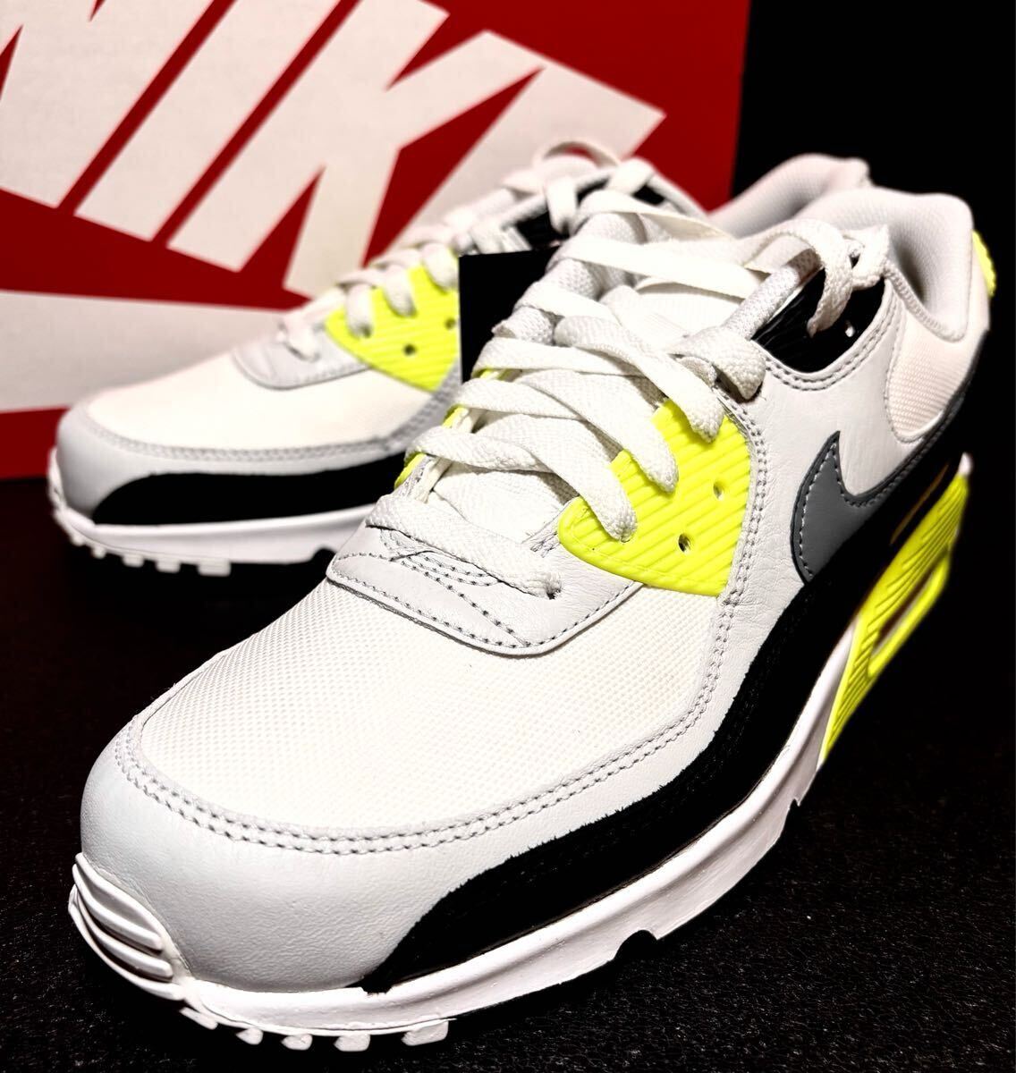 ☆送料込■新品26.5cm■ナイキ エア マックス90 ゴアテックス AIR MAX 90 GORE-TEX サミットホワイト/ボルト【定価.20130円】