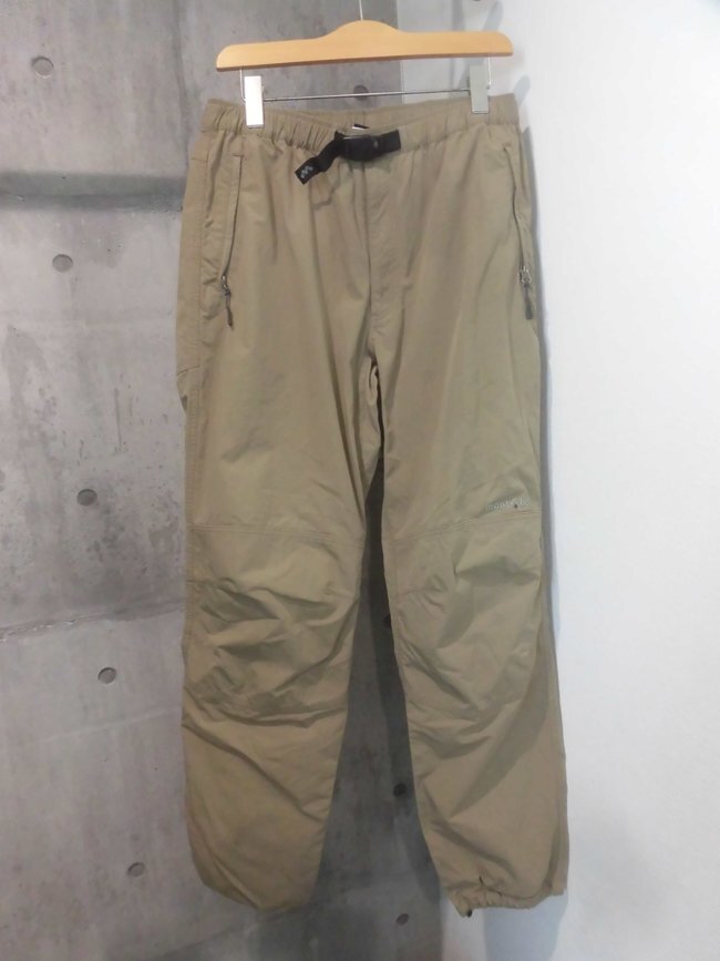 mont-bell モンベル 1105314 サウスリムパンツ L/膝立體裁斷 クライミングパンツ/メンズ/アウトドア パンツ/タン