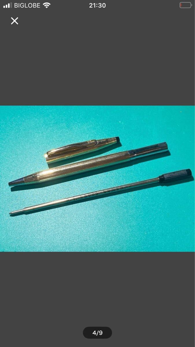 CROSS クロス クラシックセンチュリー 14金張 ボールペン 刻印あり_画像6