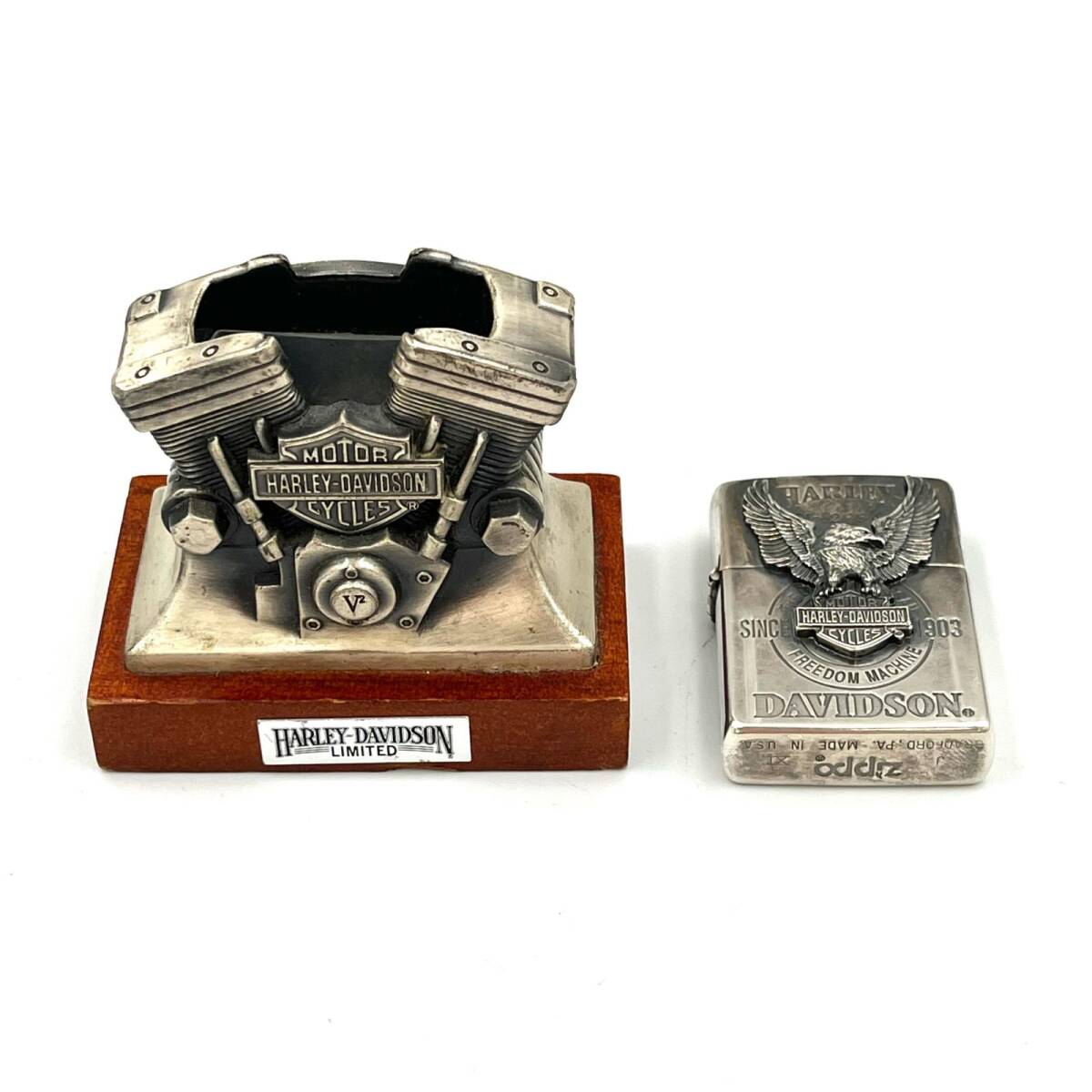 P1719★ジッポ ZIPPO ライター ハーレーダビッドソン Harley-Davidson Limited 火花確認(rèn)済 1995年制