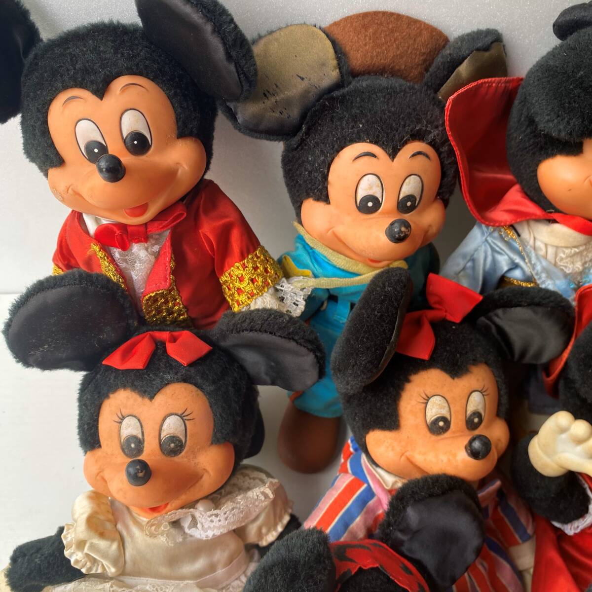 5002 ヤングエポック社制 ミッキー 10體まとめ 昭和 レトロ 現(xiàn)狀品