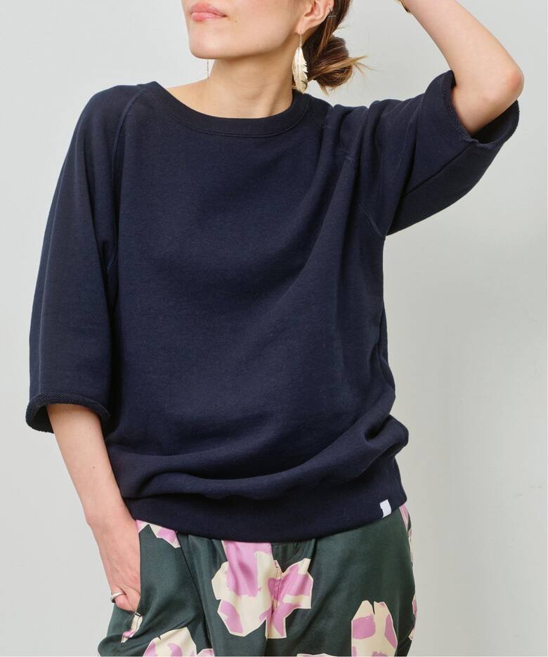 L´Appartement購入 LOOPWHEELER 24SS Half Sleeve Sweat ハーフ