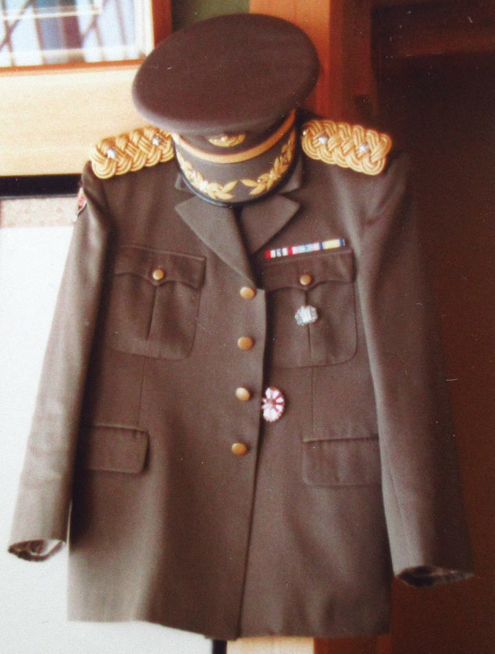 旧日本軍の隊長章の後裔品 陸上自衛隊 東北方面隊 部隊長章 勲章 
