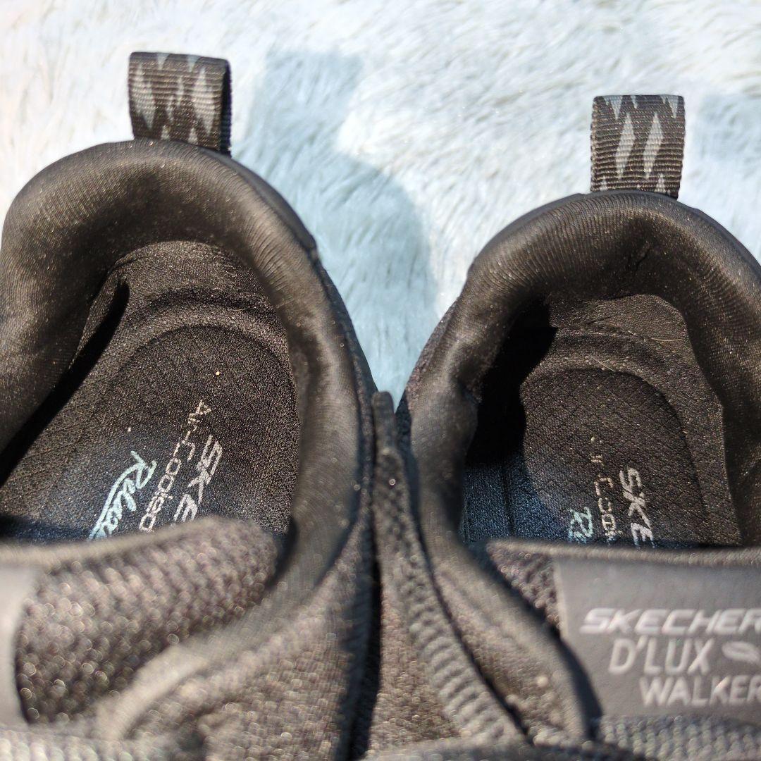 [SKECHERS] Deluxe War машина *geto или sis* relax do Fit *25.5cm* Skechers * толщина низ спортивные туфли * водонепроницаемый обработка 