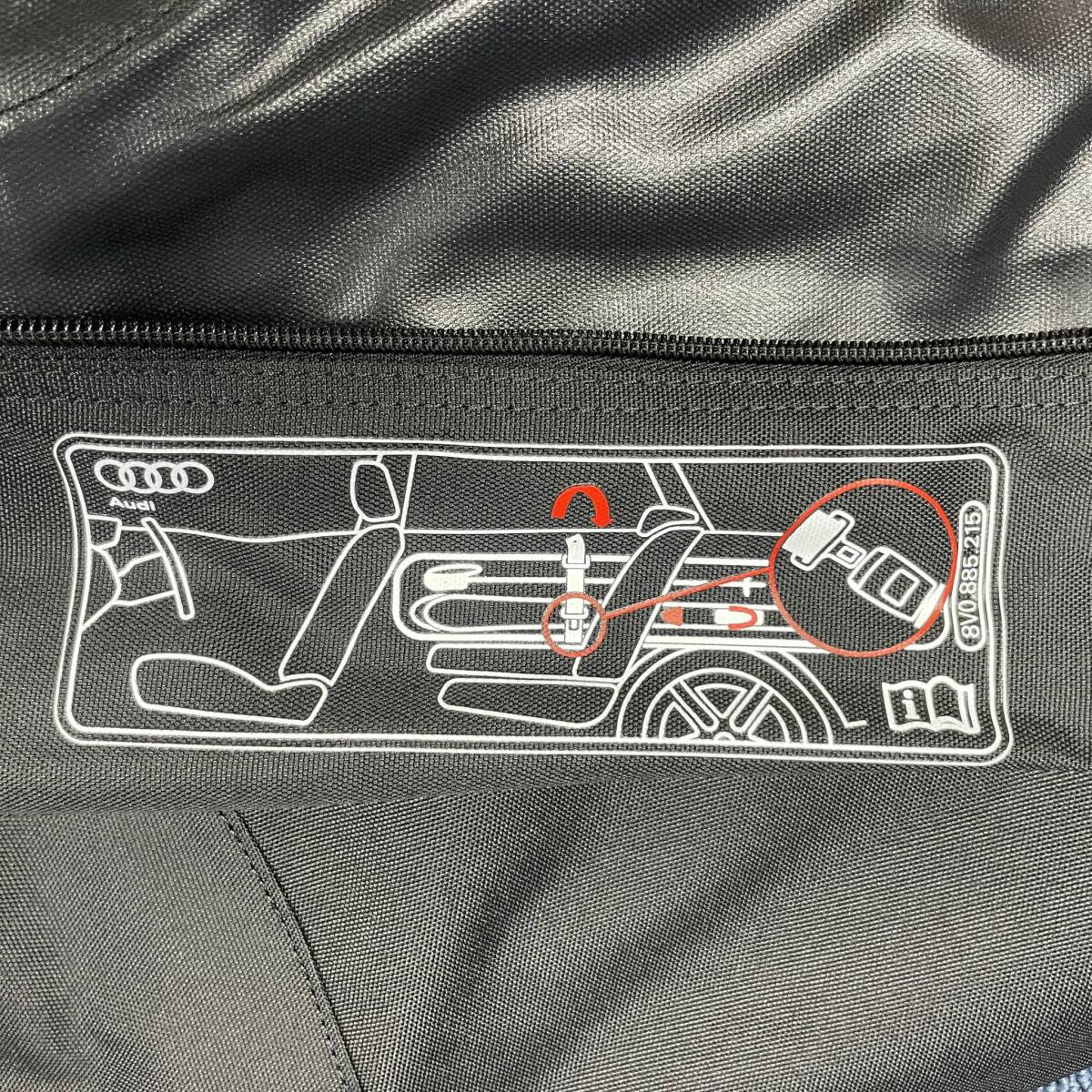 #4555-19 アウディ 純正 スキー スノーボード ケース_画像10