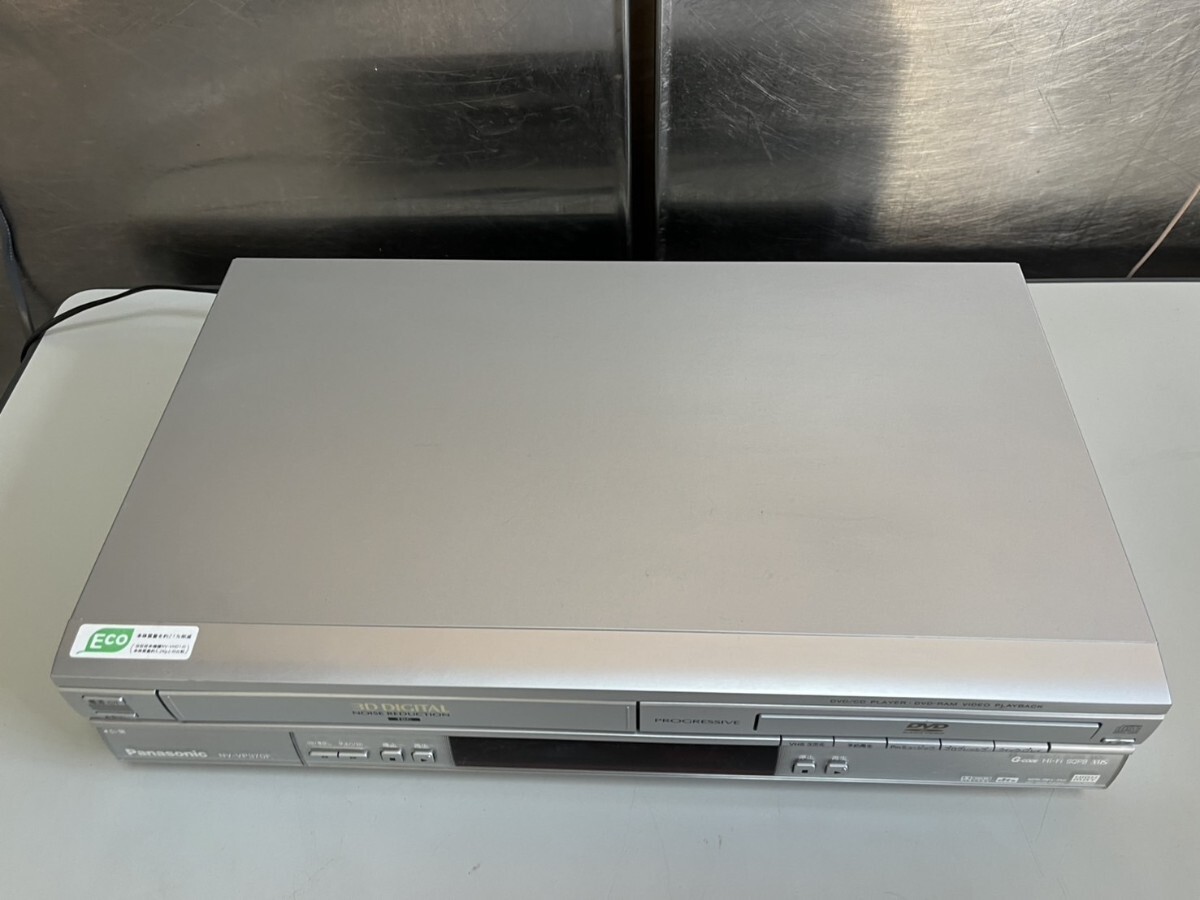 ○ Panasonic パナソニック ビデオ一體型DVDプレイヤー NV-VP370F 2004年制 リモコン欠品 動作確認済 中古品 ③