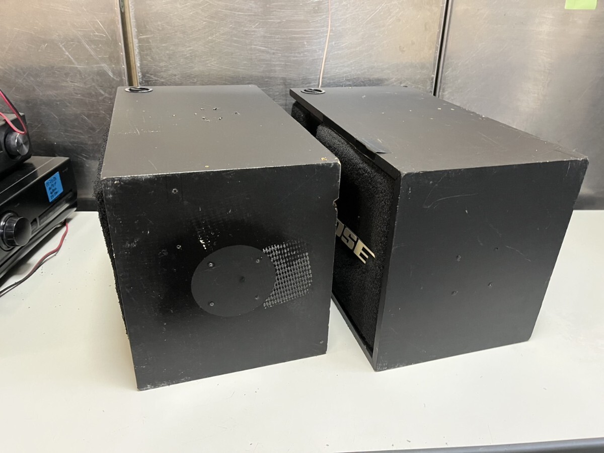 0 BOSE 301 MUSIC MONITOR 301 MM акустическая система LEFT 2 шт 8Ω выход звука проверка settled Bose товар с некоторыми замечаниями ③