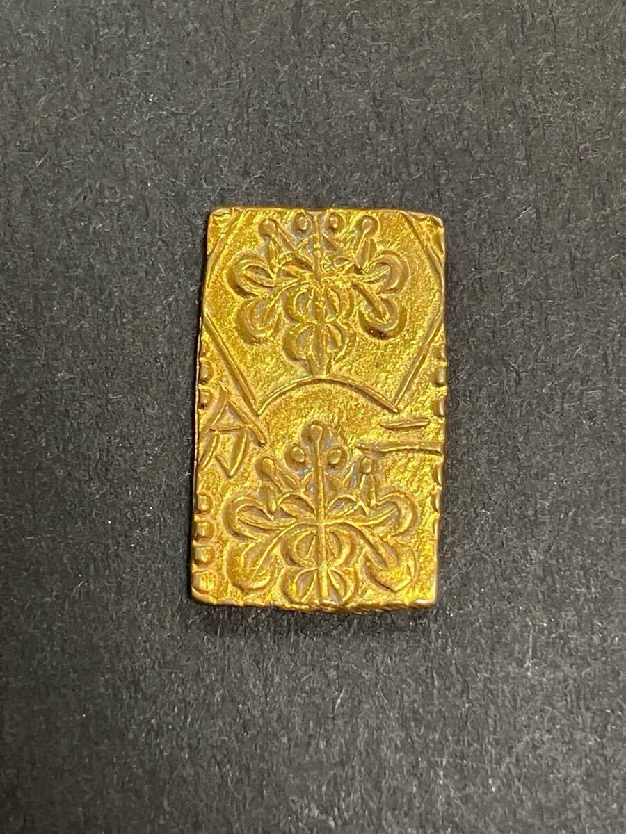 珍品 明治二分分判金 刻印 コレクション コレクター 収集品 江戸