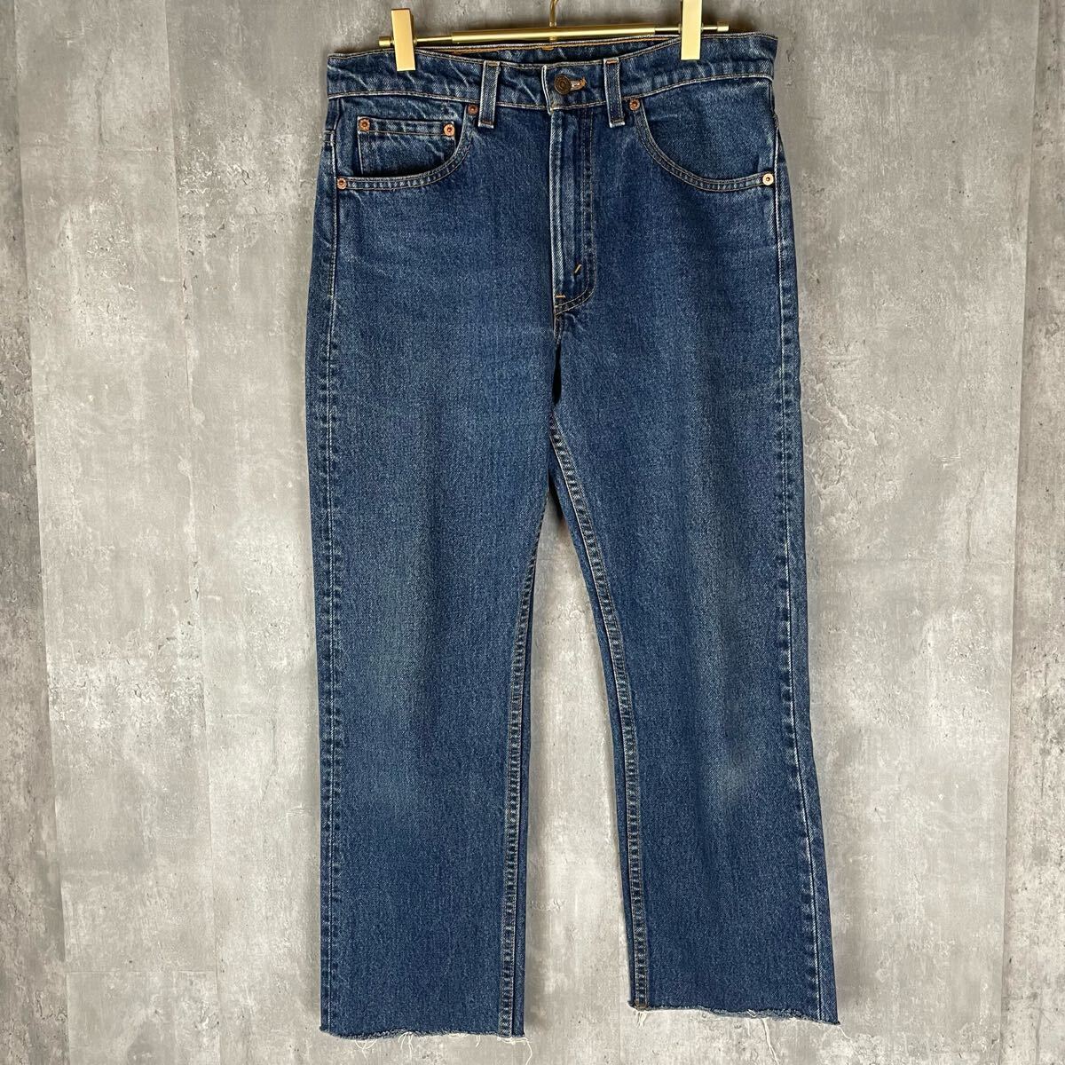 【USA制】Levi's505 ストレートデニム 553工場　 W32 90's リーバイス ジーンズ パンツ ジーパン ボトムス