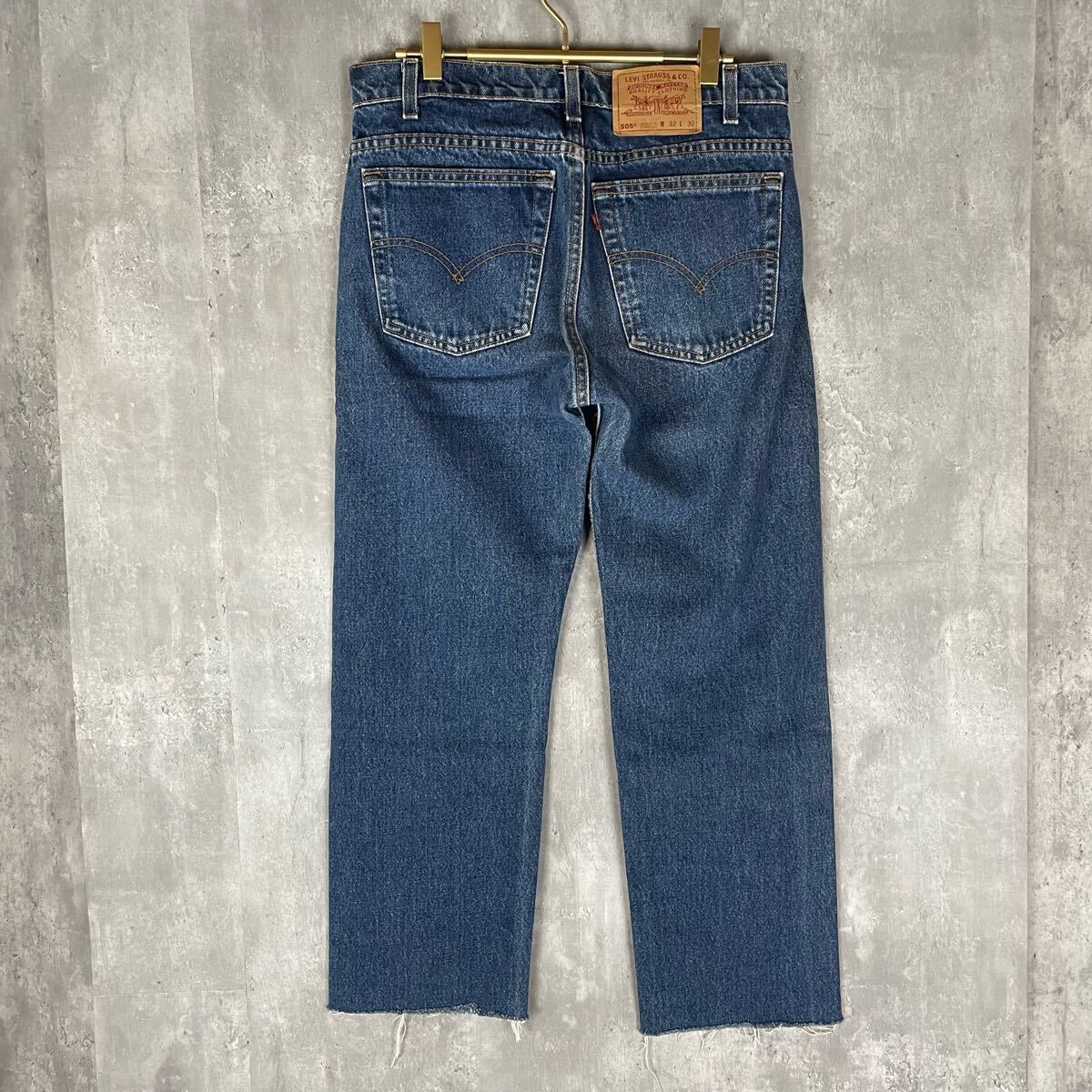 【USA制】Levi's505 ストレートデニム 553工場　 W32 90's リーバイス ジーンズ パンツ ジーパン ボトムス