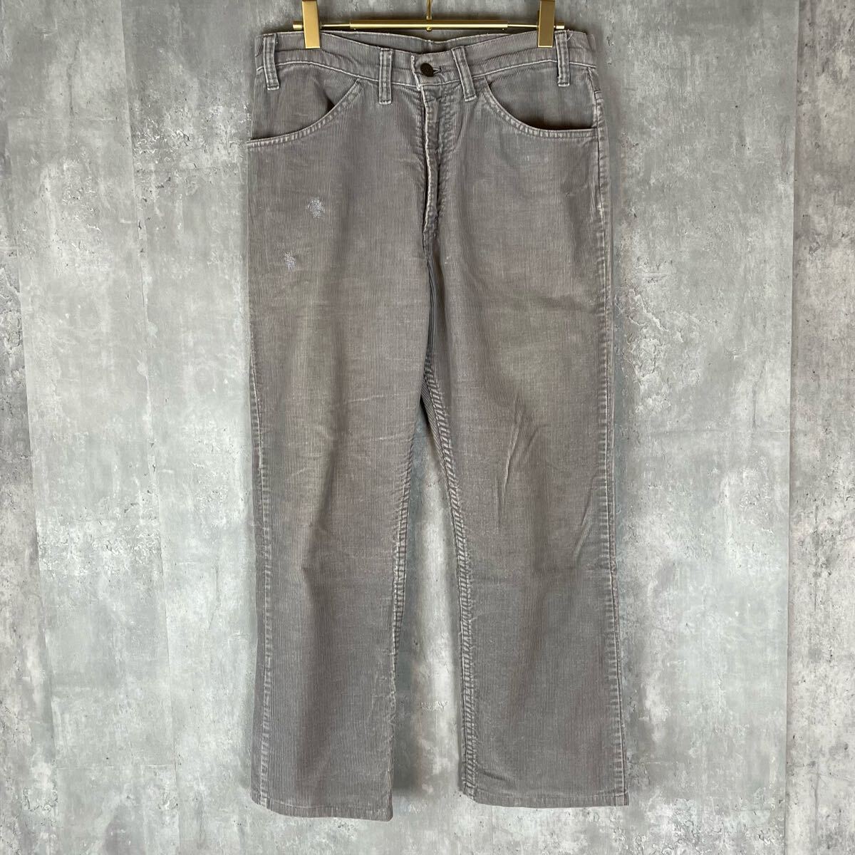 【USA製】Levi's519 TALON コーデュロイ 80's工場3 リーバイス パンツ 古着 ビンテージ_画像1