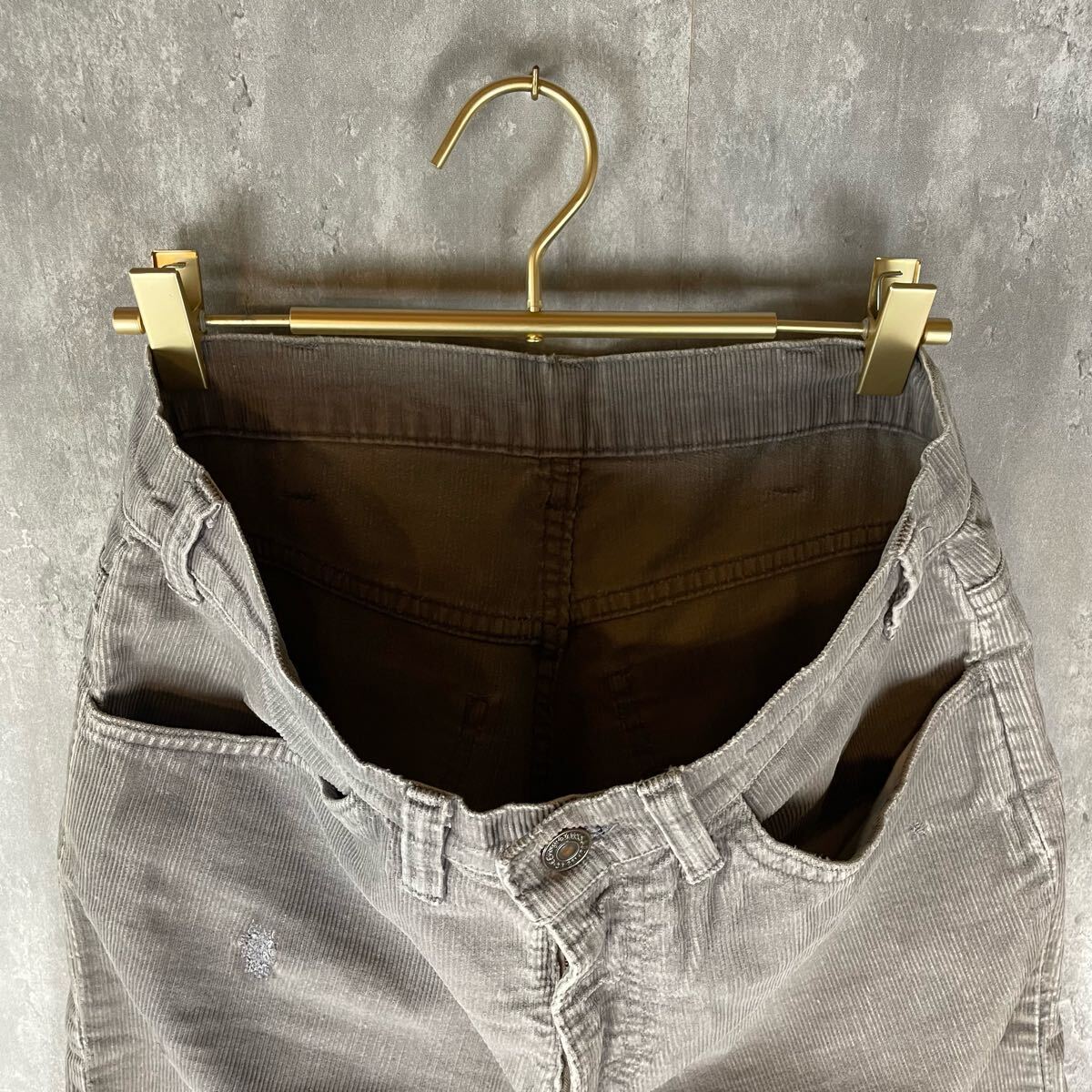 【USA製】Levi's519 TALON コーデュロイ 80's工場3 リーバイス パンツ 古着 ビンテージ_画像9