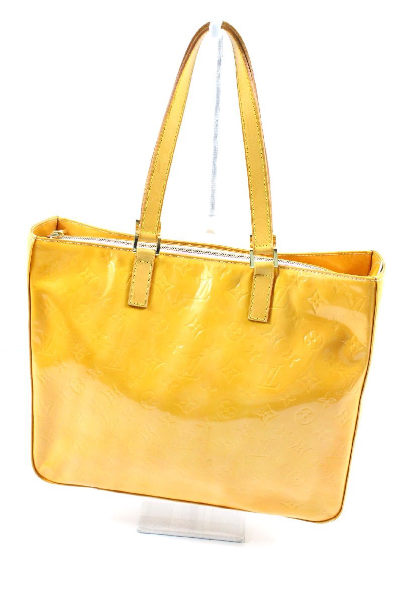 【ト靜】★ LOUIS VUITTON ルイヴィトン ヴェルニ コロンバス M91047 トートバッグ 中古現(xiàn)狀販売 畫像參照 CO477GCG98