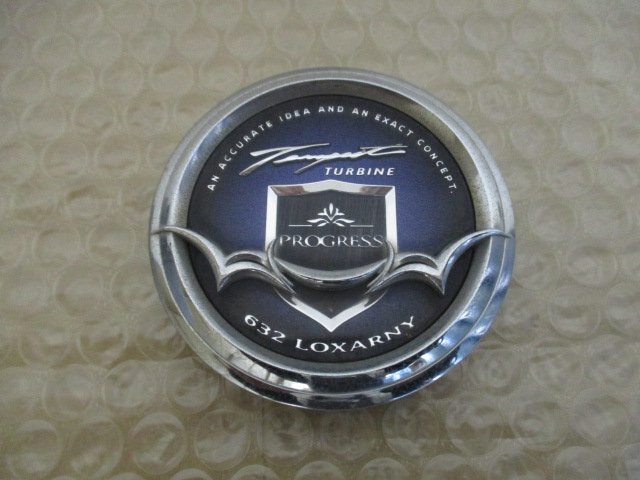 BADX LOXARNY ロクサーニ プログレス アルミホイール用 中古センターキャップ 4個/4枚_画像3
