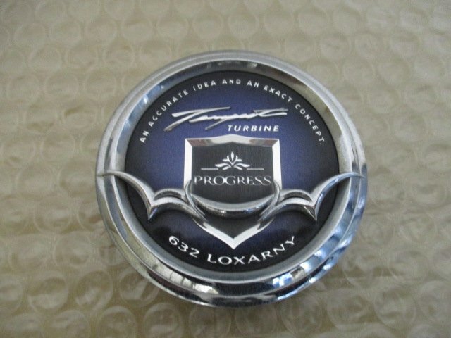 BADX LOXARNY ロクサーニ プログレス アルミホイール用 中古センターキャップ 4個/4枚_画像4