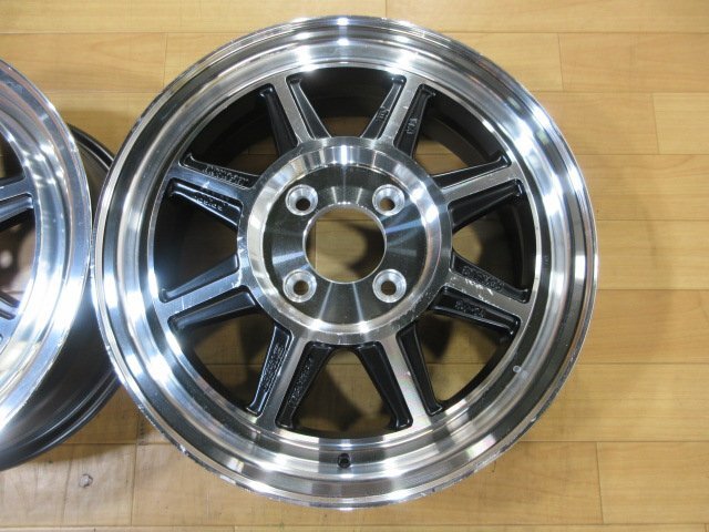 ハヤシレーシング ストリート TYPE STF ホイール 2本 4H-100 14インチ 5J+42 エブリイ アトレー N-VAN ハイゼット キャンバス N-BOX N-ONE