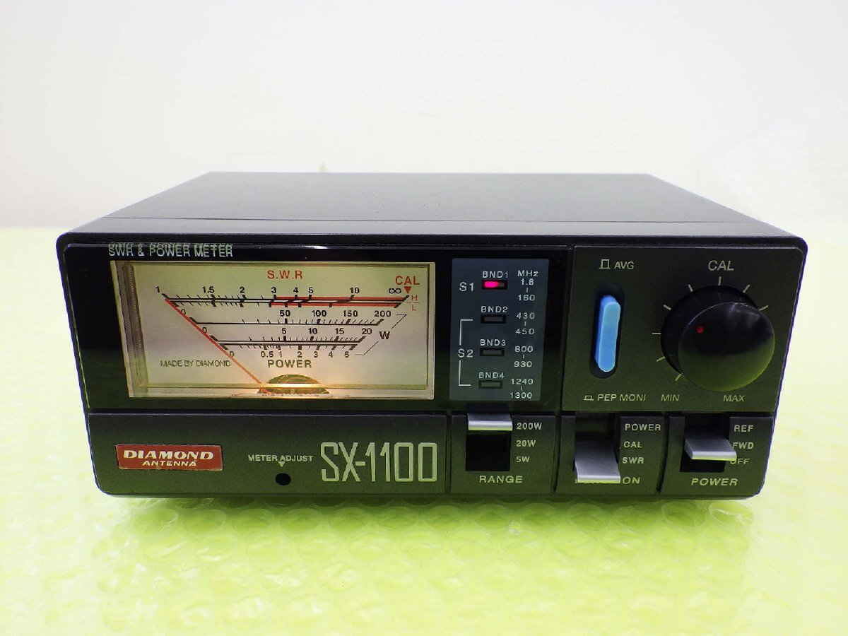 SX1100【DIAMOND】HF～1200MHz(SWR?POWER計(jì)）　現(xiàn)狀渡し品