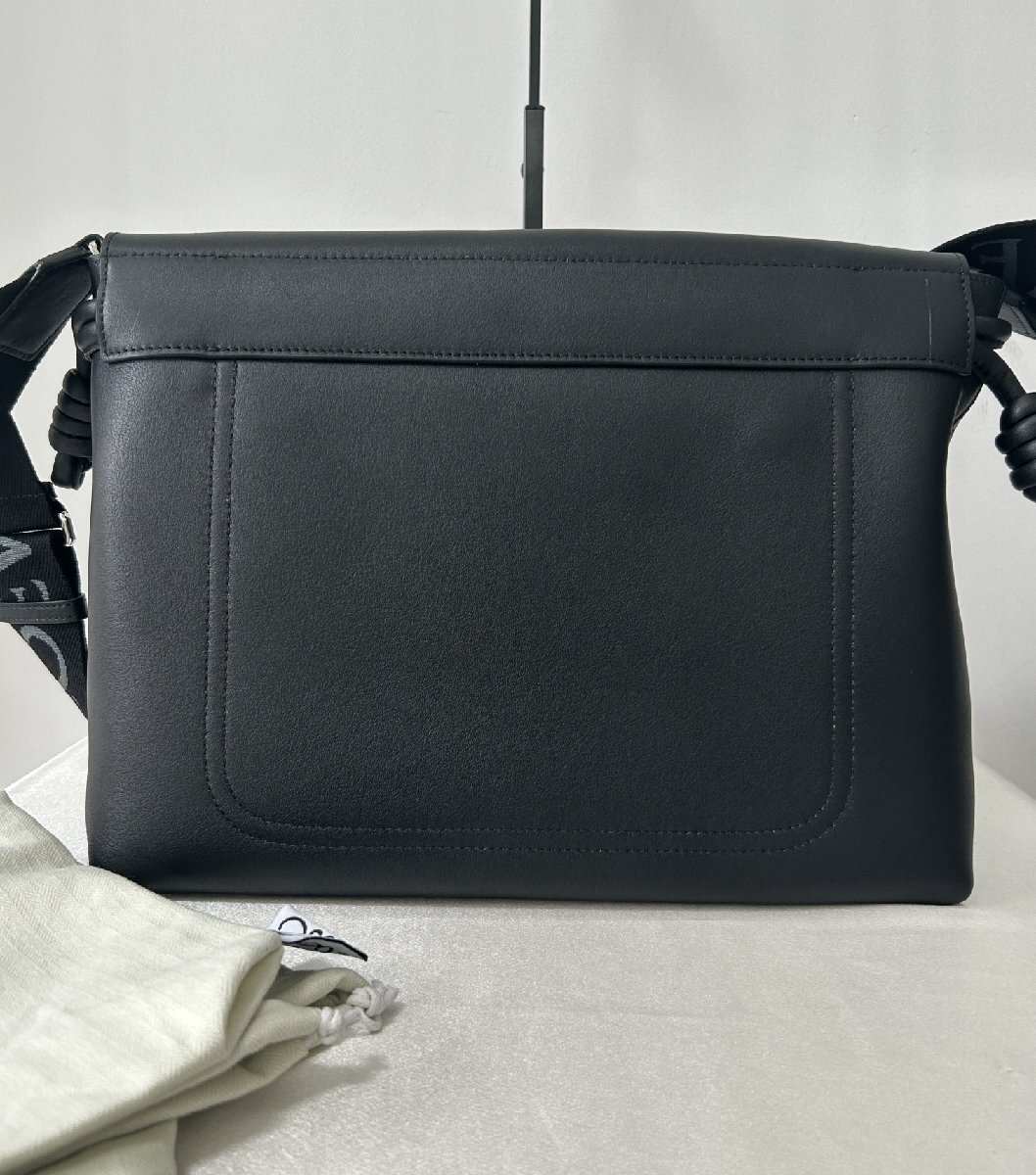 ロエベ 【LOEWE】 Flamenco ショルダーバッグ メッセンジャーバッグ レザー 本革 34cm