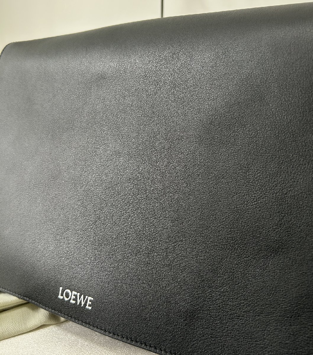 ロエベ 【LOEWE】 Flamenco ショルダーバッグ メッセンジャーバッグ レザー 本革 34cm