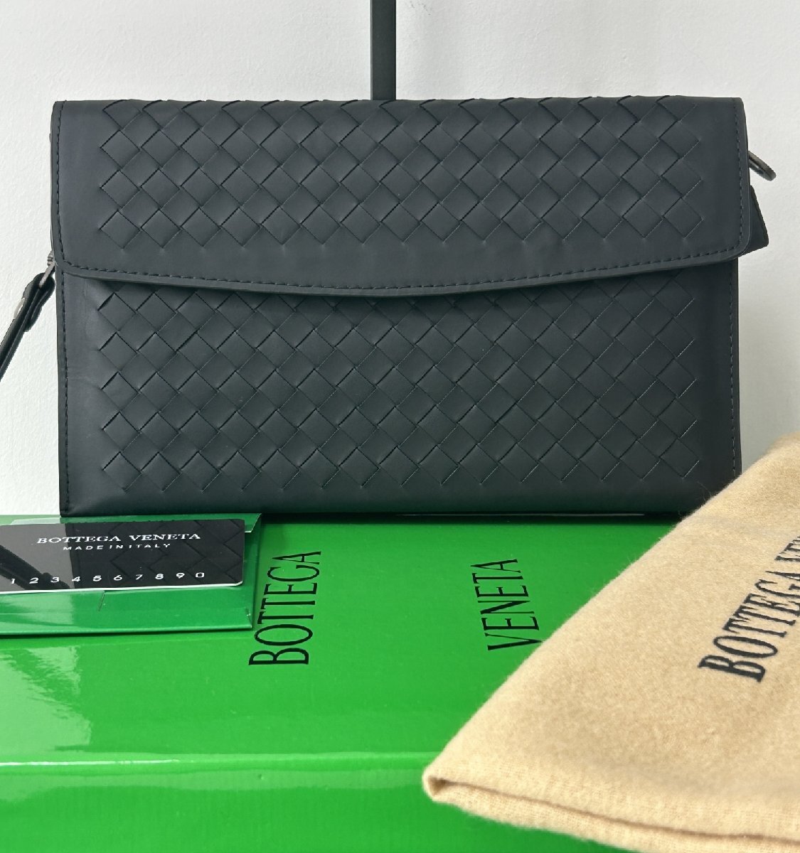 極美品 ボッテガ ヴェネタ BOTTEGA VENETA トートバッグ クラッチバッグ メンズ レディー ファイルバッグ
