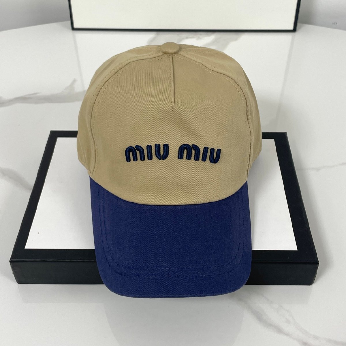 ミュウミュウ MIUMIU 野球帽 ハンチング帽 帽