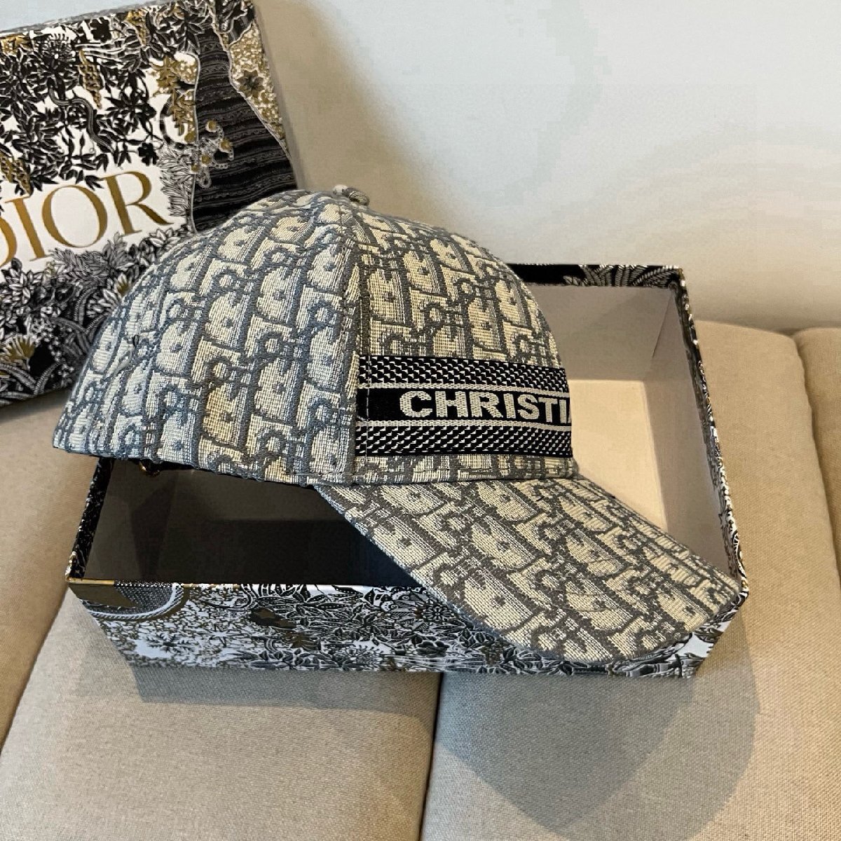 ディオール Christian Dior 野球帽 ハンチング帽 帽