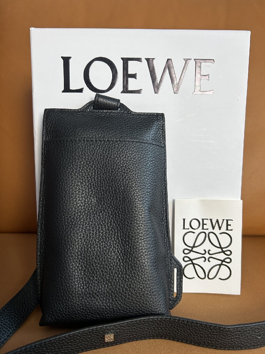 ロエベ 【LOEWE】 チェストバッグ ボディバッグ レザー レザー 本革