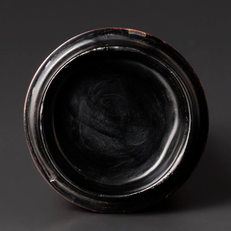 古美味】二代中川正斉 乾漆 笙香合 茶道具 保証品 8GwN(香合